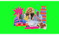create collage animation motion flyer or poster graphic