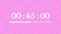 create animated countdown timer video up to anytime
