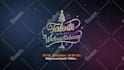make merry christmas and happy new year lights logo intro