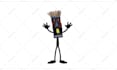 design custom stickman, stickmen, stick figures illustration or animation