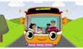 create 2d children animation and 2d animation for kids
