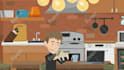 create fantastic solar panel energy animation video