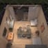 create 3d animation video assembling furniture and interior