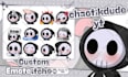 draw twitch emotes, animated emotes, badges for twitch, vtuber and stream