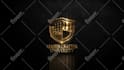 create a 3d glossy metal reveal