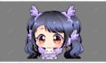 create cute chibi custom pngtuber for vtuber and twitch