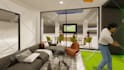do interior design, room decor, and realistic 3d rendering