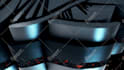 create 3d grunge metal and fire logo intro