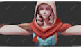 model a stylized 3d cartoon character or 3d game character