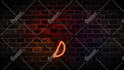 make neon sign light video intro animation for your logo or text