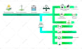 create animated infographics, flowcharts, diagram