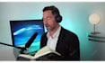 create a high quality podcast style spokesperson video