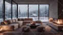 make relaxing winter snow, christmas rain videos with natural sounds