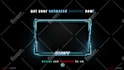 design awesome animated facecam or webcam overlay for tw,yt,fb