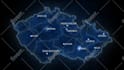 create a professional cinematic map animation