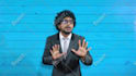 be a funny spokesperson with funny acting