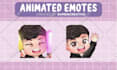 draw twitch emotes, animated emotes, chibi emotes, vtuber emote, and sub badges