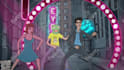 create 2d animation music video