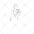 draw continuous animated line art
