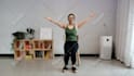 create custom chair yoga video for senior, office worker