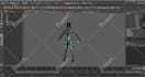 3d character advance rigging animation for games and movies