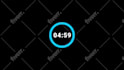 create a trendy countdown timer for you