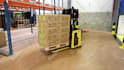 make real video clips like logistics warehouse truck etc