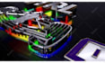 create 3d dj music logo intro and animation