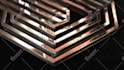 create this 3d gold or silver logo reveal