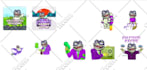 create  custom animated telegram stickers and emojis for crypto communities