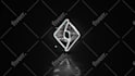 do 4k glitch realistic neon sign logo animation