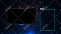 design an animated stream overlay for youtube, twitch, kick