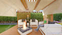 backyard landscape design, pool, garden as a landscape architect