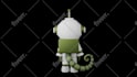 create a cute 3d character or mascot for games and animation
