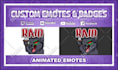 make animated twitch emotes