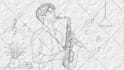 do trendy hand drawn and illustrated  animated lyric video