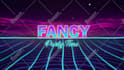 create 3 retro 80s vhs style intro videos with your logo
