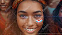 create colorful photo slideshow promo video, intro