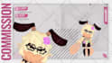 design 3d vtuber model character chibi for vseeface and vrchat
