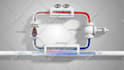 3d subsea pipeline lng processing gas compression and industrial animation