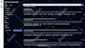 an onscreen website or document presentation