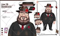 create and rig stunnig live 2d vtuber, chibi model for vtube studio
