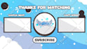 create high quality vtuber animated intro outro video for ,twitch, kick, youtube