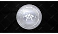 design coin logo, bitcoin, metallic crypto company tokens