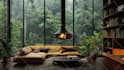 create 10 cozy relaxing rain videos