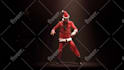 make this santa claus dancing like mj new year video
