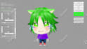create cute vroid commission design or chibi 3d model rigging for live2d vtuber