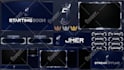 design animated custom twitch overlays,facecam and full stream