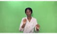 interpret english language to american sign language