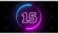 create 4k countdown or count up clocks with a personalized animation video